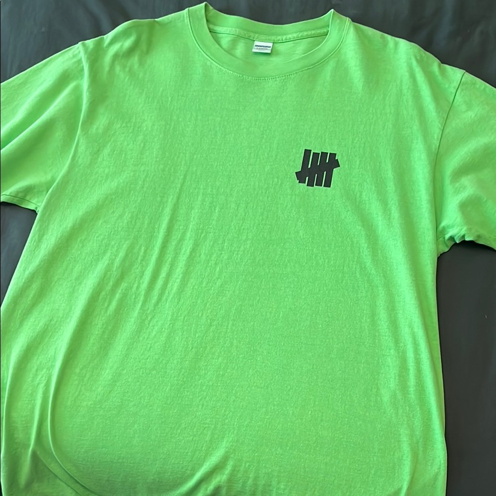 Undefeated Green T-Shirt for Men